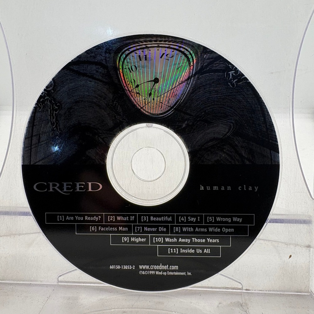 Creed Human Clay CD Replacement Disc Only 1999 Wind-up 60150-13053-2 Post-Grunge